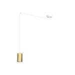 Emibig Suspension Luminaire Traker Acier Blanc | Convient pour 1x GU10 - Max 10W