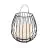 Nordlux Lampe De Chevet Jim To-Go Portable Batterie Métal Noir 3W 300lm - 827 Blanc Très Chaud | 3 Niveaux De Gradation Dimmable 