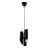 DFTP by Nordlux Rochelle Suspension Luminaire Métal Noir | 207mm - Convient pour 3x GU10