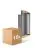 Lot 10x Nordlux Nico Applique Murale Aluminium Anthracite Up & Down | Convient pour 2x GU10