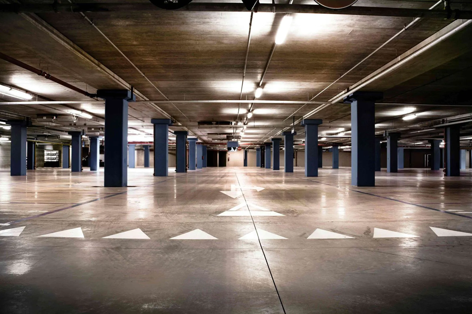 closed parking space