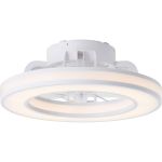 Brilliant Mondello Plafondventilator Kunststof Wit 23W 3100lm - 827-865 CCT | 420mm - Afstandsbediening Dimbaar