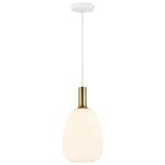 Nordlux Alton Pendelarmatuur Glas Zwart | Geschikt voor E27