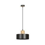 Emibig Hanglamp Torin Staal Zwart | Geschikt voor 1x E27 - Max 15W