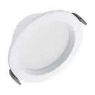 Ledvance LED Downlight Comfort Opaal Aluminium Wit 13W 1430lm 180D - 930-940 CCT | 116mm - Zaagmaat 100mm - IP44 - Beste Kleurweergave - Zigbee Dimbaar 